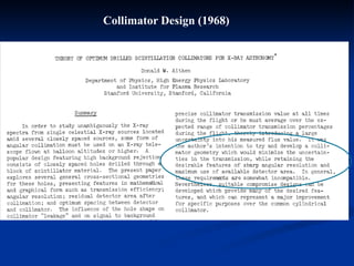 Collimator Design (1968)
 