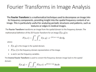 Mathematical computing for Medical Imaging | PPTX