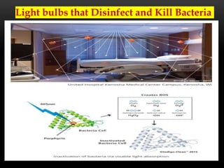 Light bulbs that Disinfect and Kill Bacteria
 