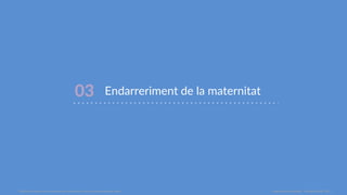 03 Endarreriment de la maternitat
Utilització creixent de la medicina en reproducció i en les primeres etapes vitals Reproducció Assistida. Montse Boada, 2023
 