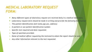 Lab Types Request Clinical Laboratory technology -Medical Laboratory Personal.pptx