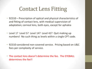 Medically necessary contacts | PPT