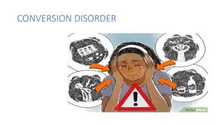 CONVERSION DISORDER
 
