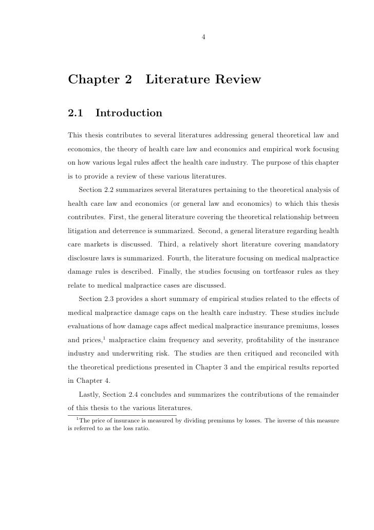 Dissertation medical negligence