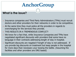 AnchorGroup What is the issue? ,[object Object]