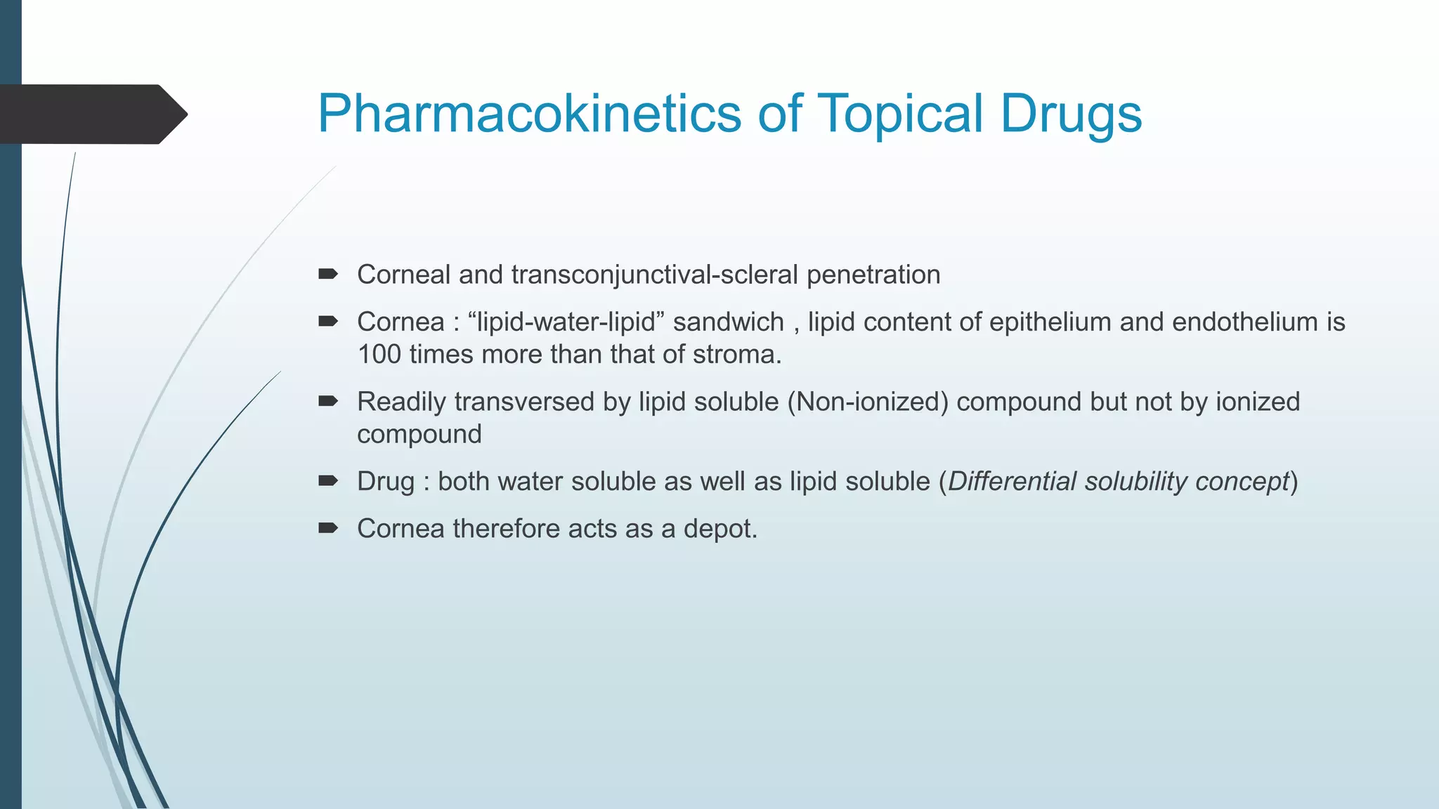 Medical management of glaucoma | PPTX