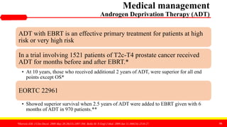 Medical management of prostate cancer | PPTX