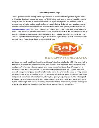 Medical marijuana las vegas