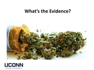 What’s the Evidence?
 