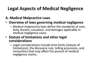 Medical Negligence in healthcare facilities.pptx