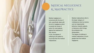 Medical Negligence and Healthcare Liability .pptx