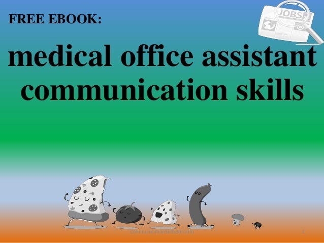 skills for medical office assistant