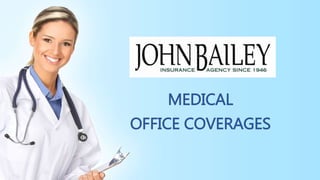 MEDICAL
OFFICE COVERAGES
 
