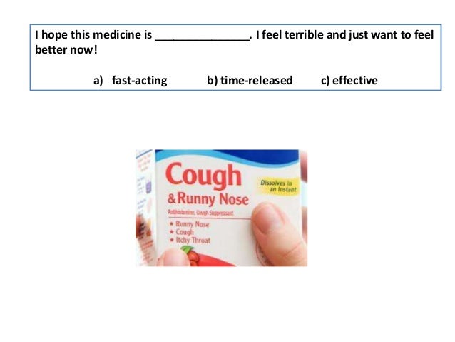 ESL: Medical Product Descriptions (Adjectives)