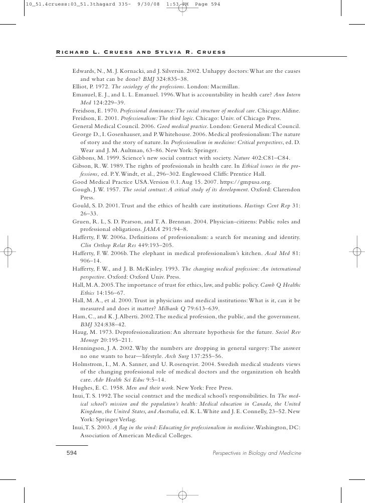 Professionalism in medicine image