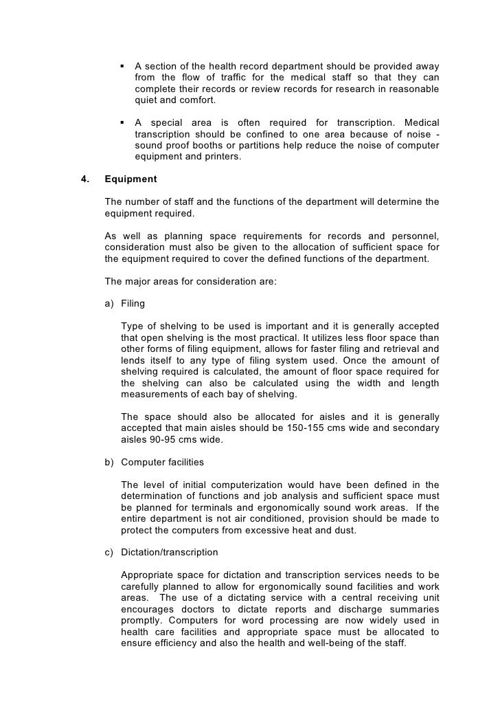 medical record department planning by mahboob ali khan 2010 2012