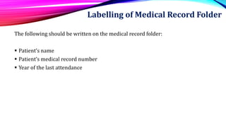 Medical records | PPTX