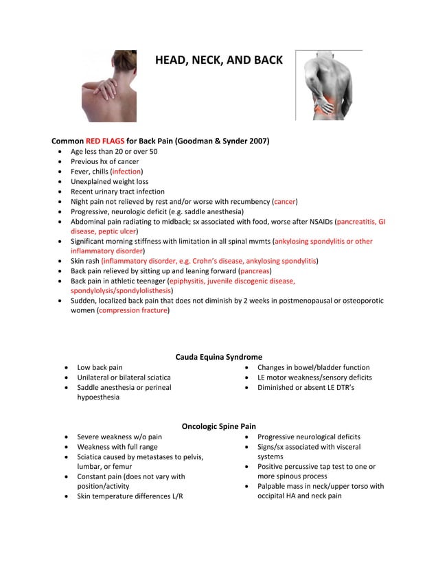 Medical Red Flags S.Houck PDF