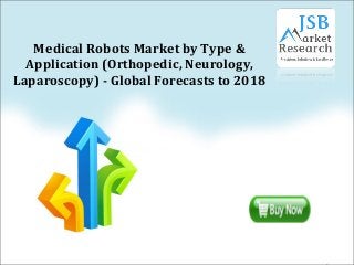 Medical Robots Market by Type &
Application (Orthopedic, Neurology,
Laparoscopy) - Global Forecasts to 2018
 