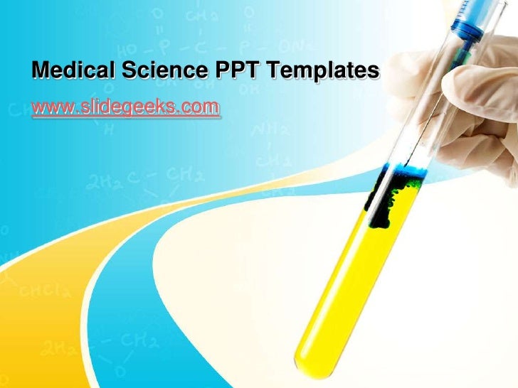 Medical Science Ppt Templates