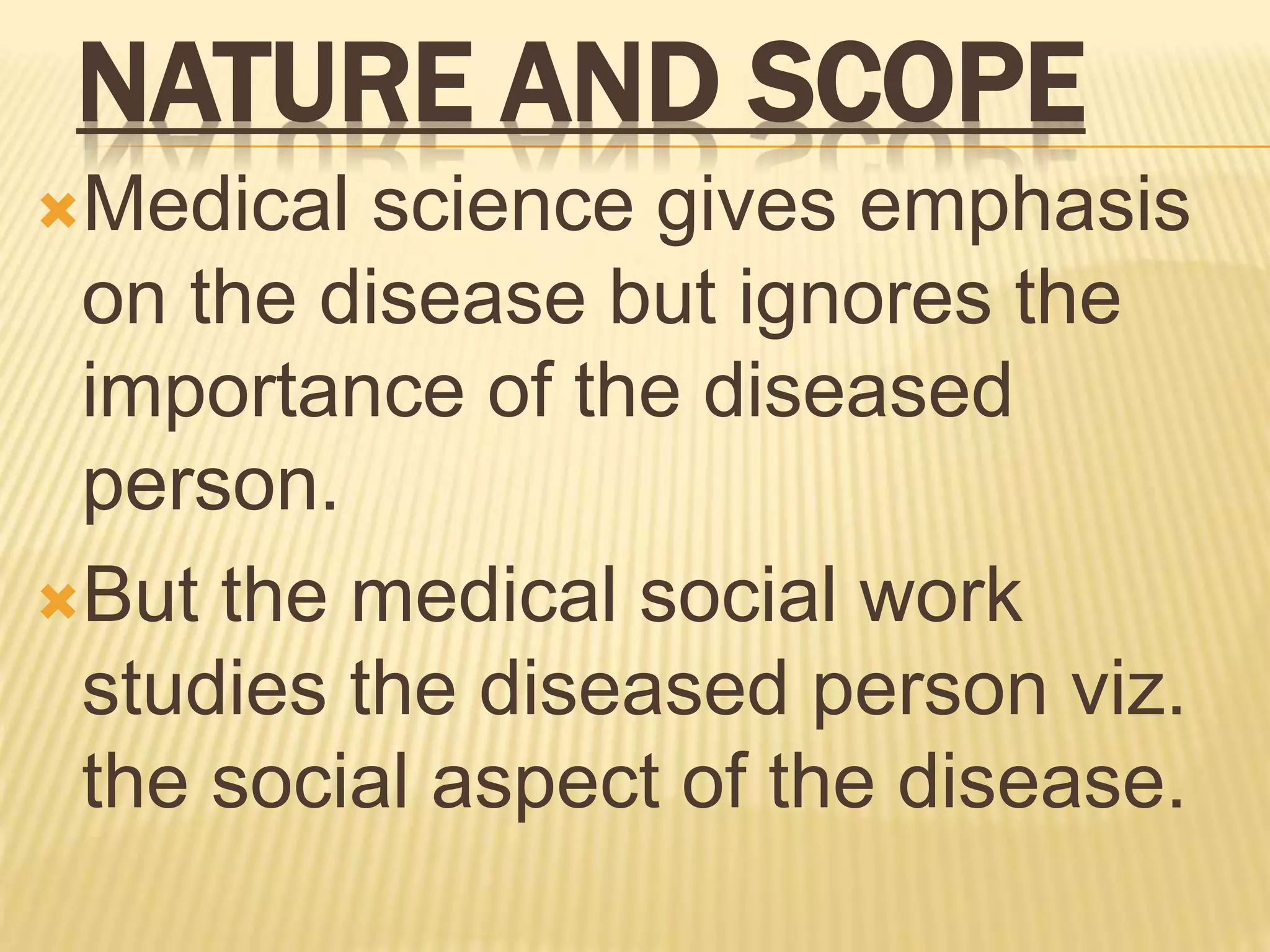 Medical Social Work PPT medical-social-work-ppt