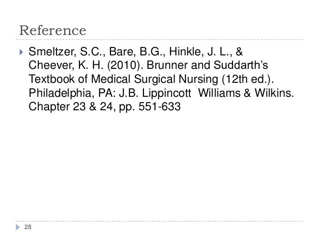 Brunner and Suddarth's Textbook of Medical-Surgical Nursing 13th Ed Volumes 1 and 2 Brunner and Suddarth's Textbook of Medical-Surgical Nursing 13th Ed Volumes 1 and 2