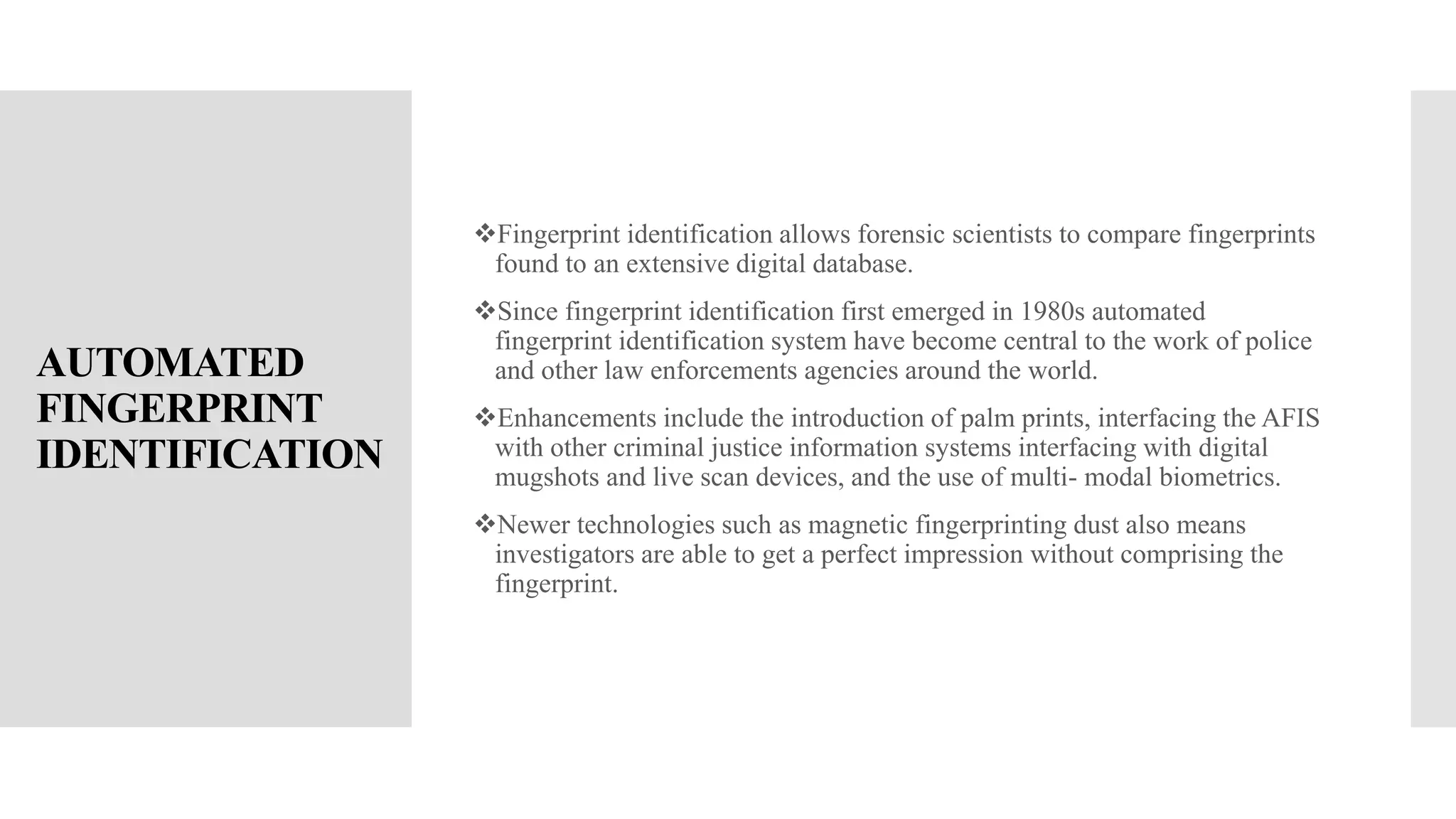 Medical technology and forensic science | PPTX