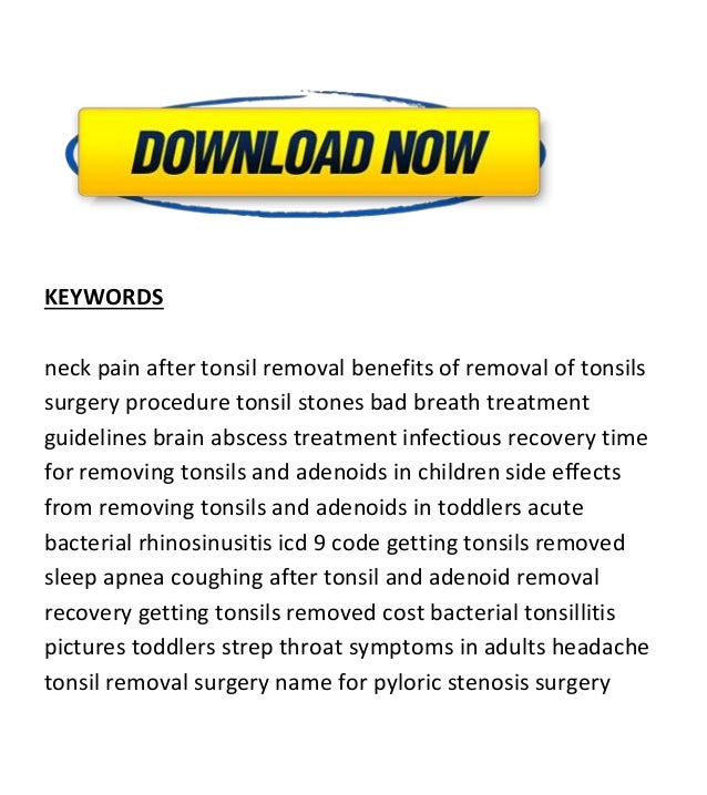 Medical term for removal of tonsils and adenoids functions
