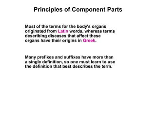 Medical Terminology | PPTX