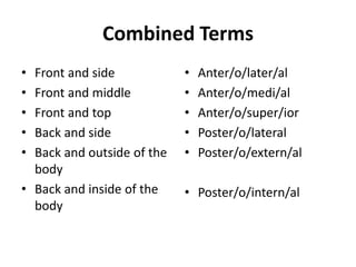 Medical terminology | PPTX