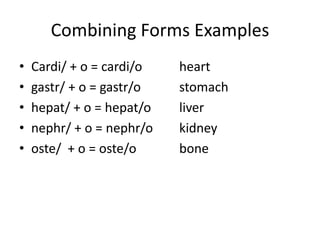 Medical terminology | PPTX