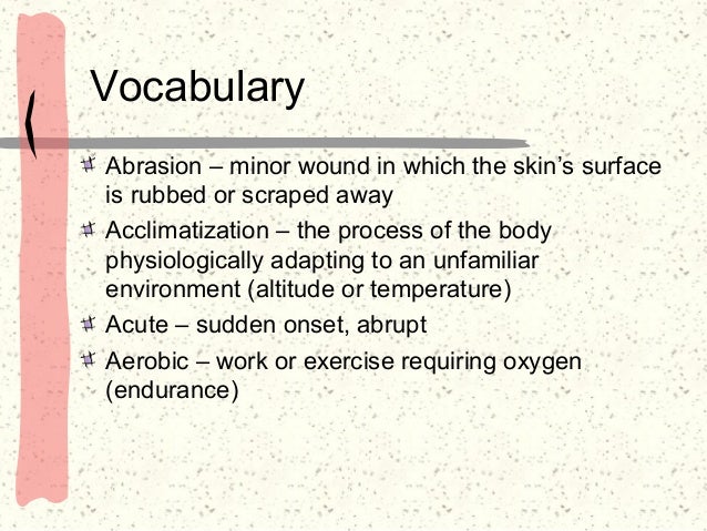 Medical terminology