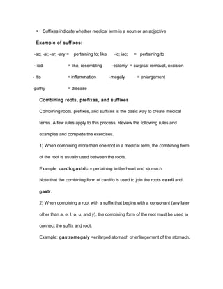Medical terminology | PDF