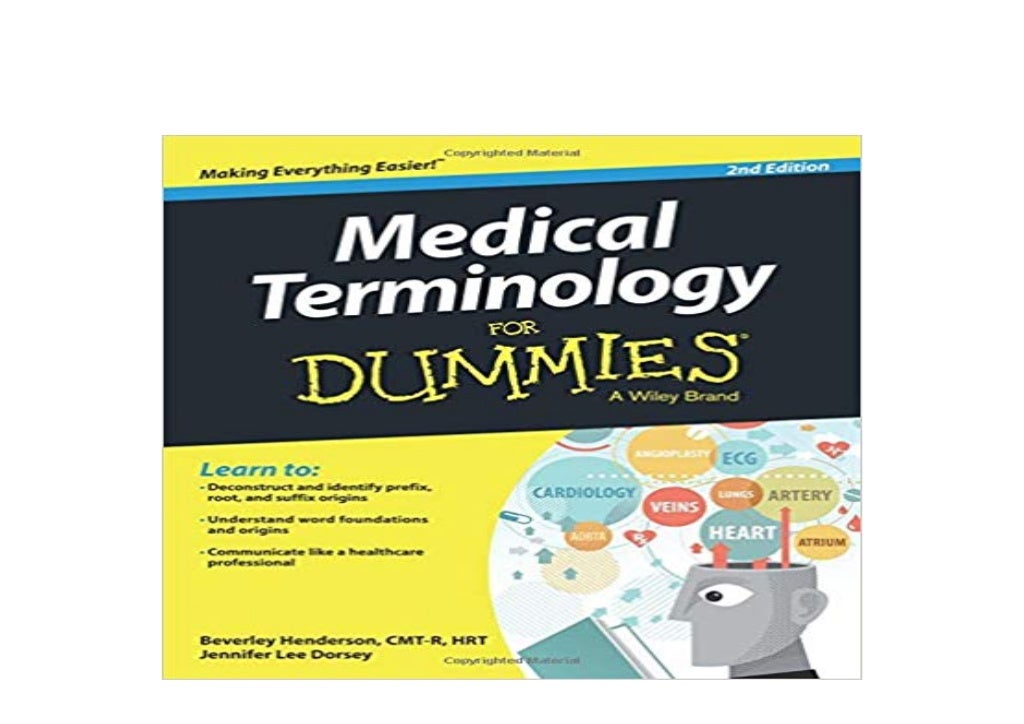 ((P.D.F))^^ Medical Terminology For Dummies 2nd Edition 2nd Edition