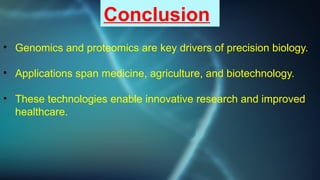 Medical Thesis by Slidesgo Principles and application of Genomics and ...