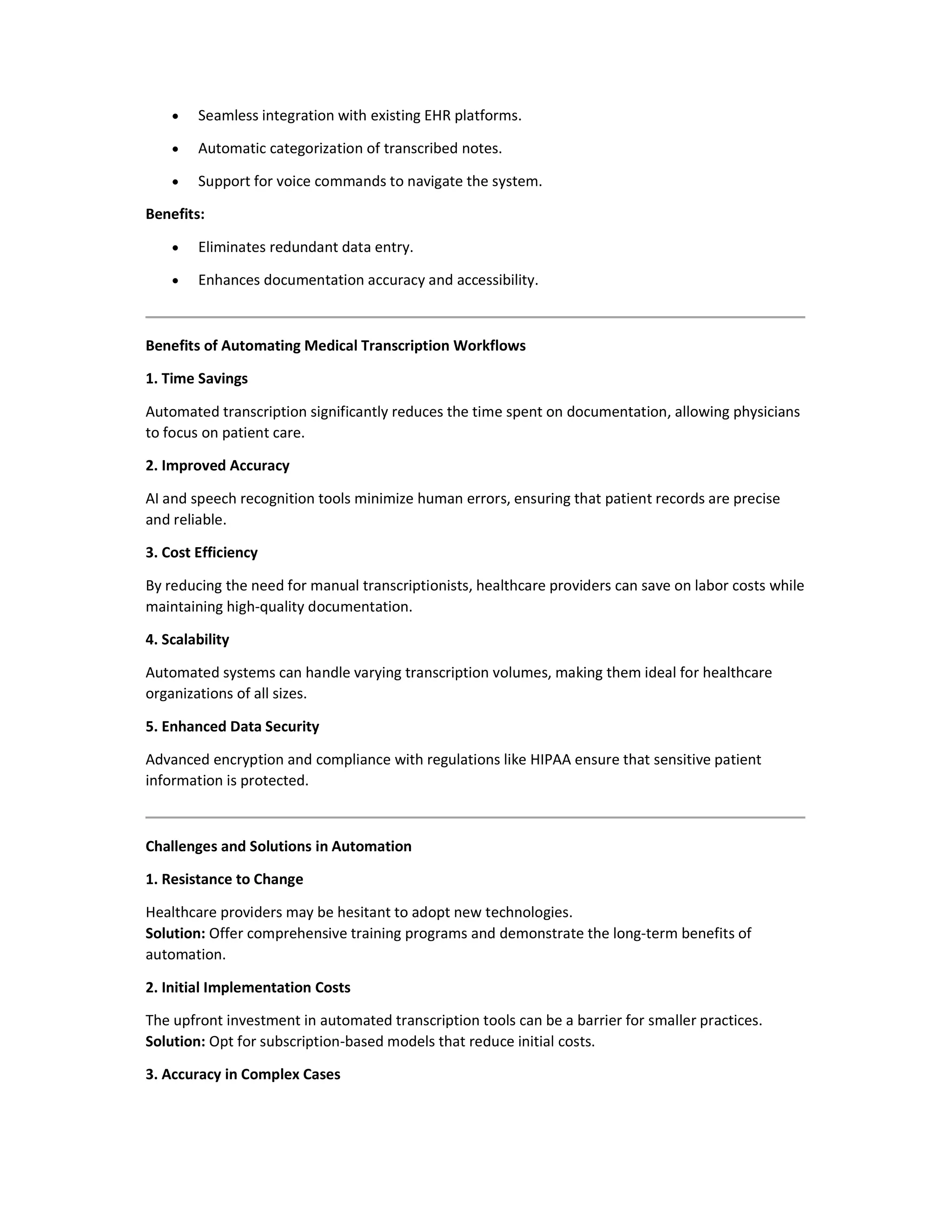 Automating Medical Transcription Workflows Tools for Healthcare ...