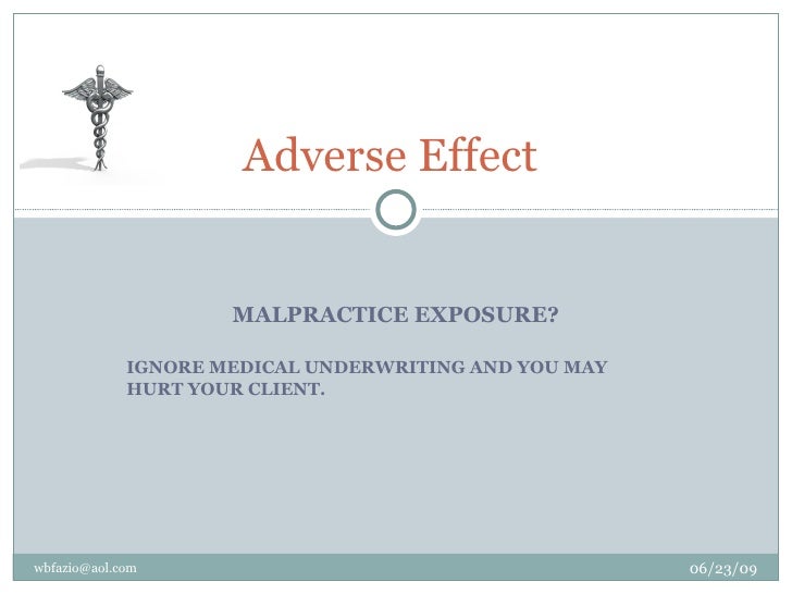 Medical Underwriting