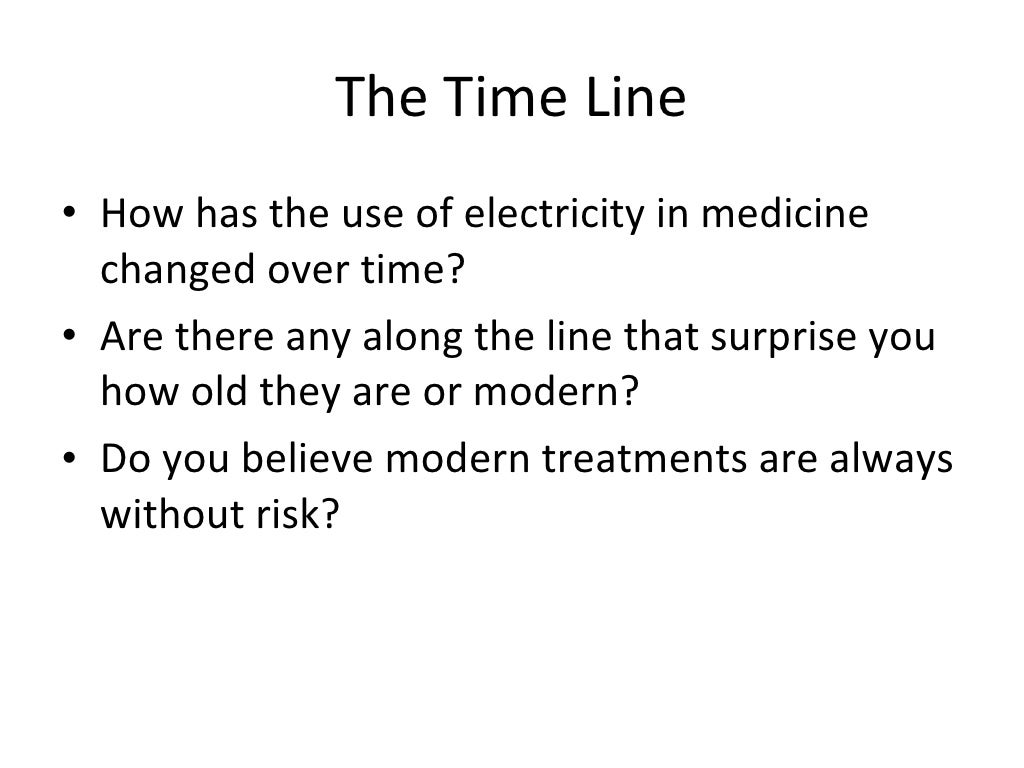 Medical Uses Of Electricity