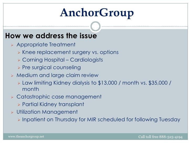 Medical utilization review