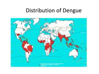 Distribution of Dengue
 