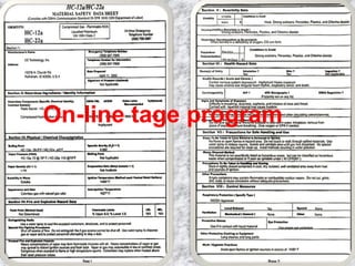 On-line tage program
 