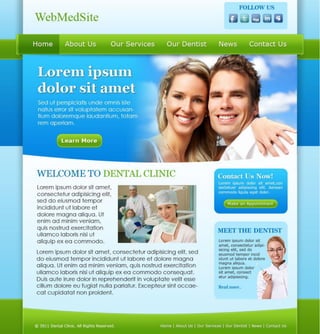 Medical website design7