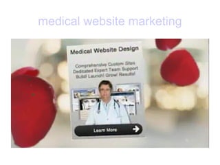 medical website marketing
 