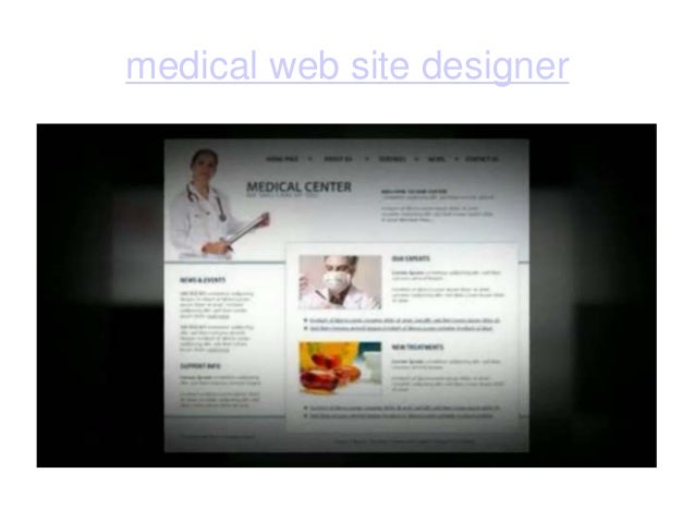 medical web site designer
 
