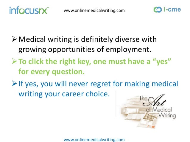 Medical writer training image