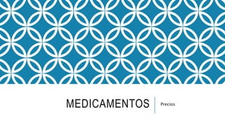 MEDICAMENTOS Precios