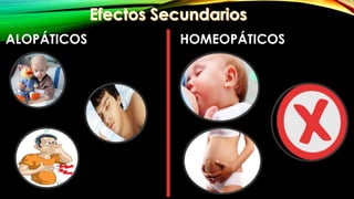 ALOPÁTICOS HOMEOPÁTICOS
 