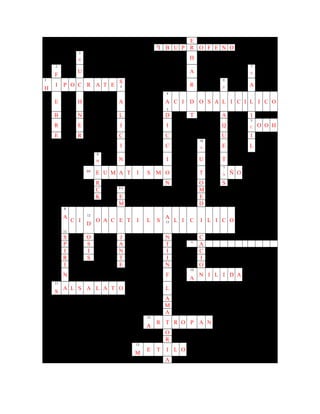 E
2
I B U P R O F E N O
3
B H
2
F
U A
7
S
3
H
I P O C R A T E
S
4 R
6
p A
E H A
4
A
5
C I D O S A L I C I L I C O
B N L D T A I
R E I I Q
5
C O O H
E R C C U I
I C
10
A E L
8
M N I U T
6R
E U M A T I S M O T
7
A Ñ O
R N O S
C 9 S
M
K E E
M D
8
A
11
C I
12
D
O A C E T I L S
A
13 L I C I L I C O
S O J N C
P S A T 9
A
I I N I C
R S T I I
I E N O
N F
10
A
N I L I D A
11
S
A L S A L A T O L
A
M
A
12
A
R T R O P A N
O
R
13
M
E T I L O
A
 