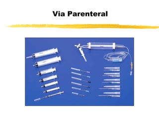Via Parenteral
 