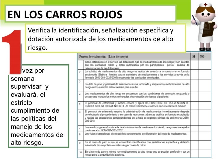 Medicamentos de alto riesgo Medicamentos de alto riesgo